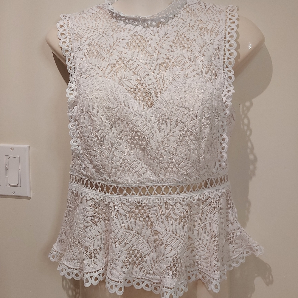 ❣️Ladies Wildfire white knitted tip size M (#652)